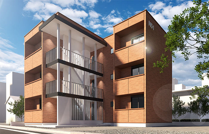 N51APARTMENT_ステップ